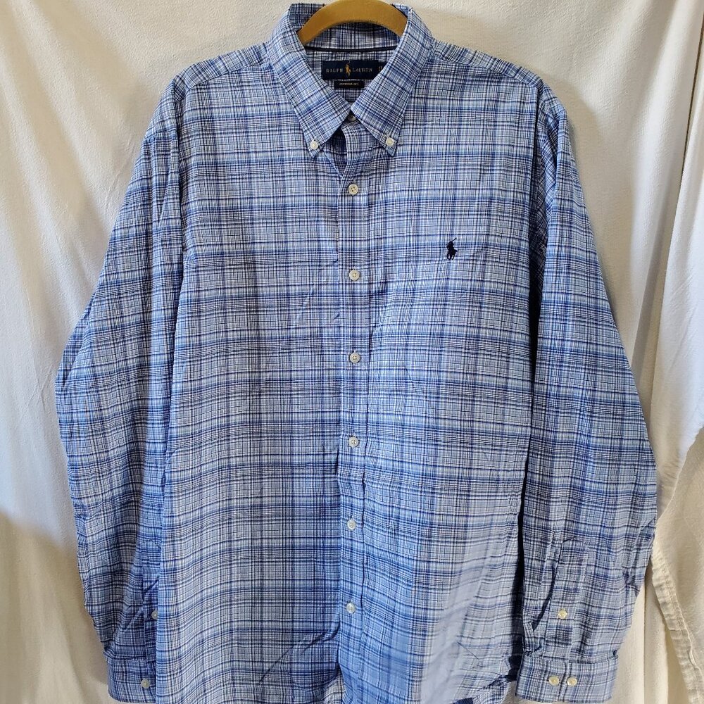 Ralph Lauren Performance Men's Button up Size XL